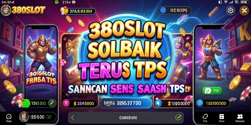 Screenshot gameplay 380SLOT menampilkan mesin slot yang penuh warna.