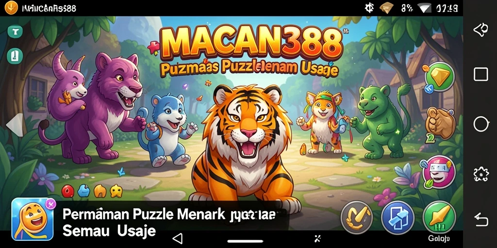 Screenshot menunjukkan gameplay menantang di MACAN388 dengan puzzle yang menarik.